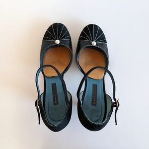 Marc jacobs baby doll round toe pump